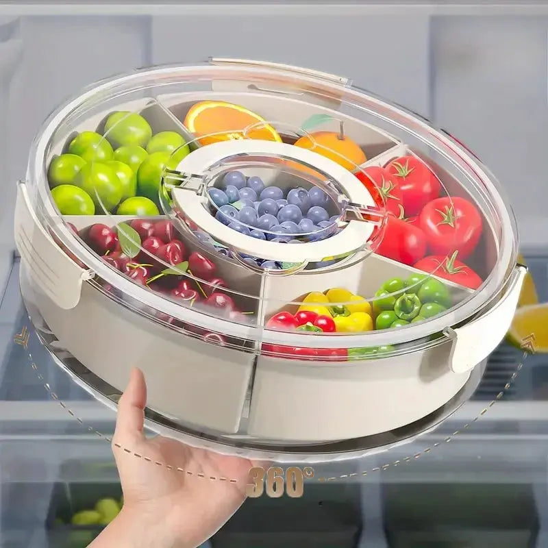 Boîte Conservation Alimentaire à compartiments - Fruits, Légumes et Snacks Home and Kitchen