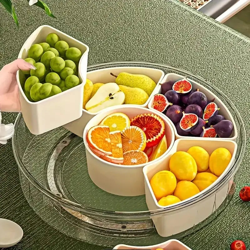 Boîte Conservation Alimentaire à compartiments - Fruits, Légumes et Snacks Home and Kitchen