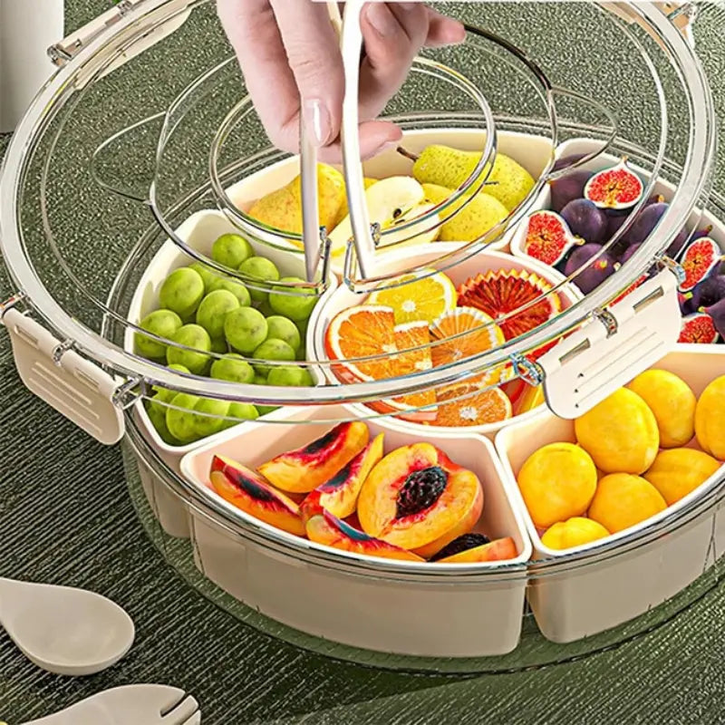 Boîte Conservation Alimentaire à compartiments - Fruits, Légumes et Snacks Home and Kitchen