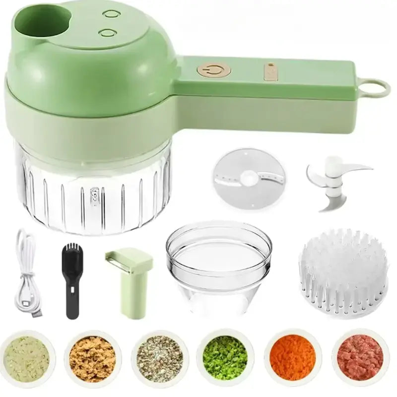 Hachoir Électrique Multifonction 4 en 1 Home and Kitchen