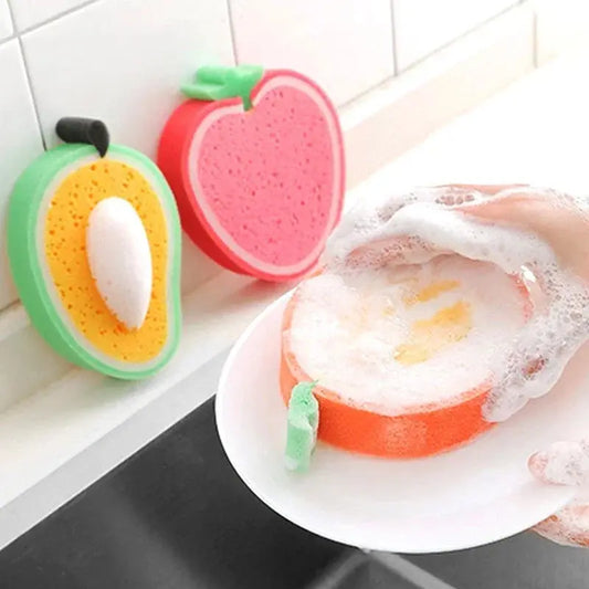 Éponge en Forme de Fruit Home and Kitchen